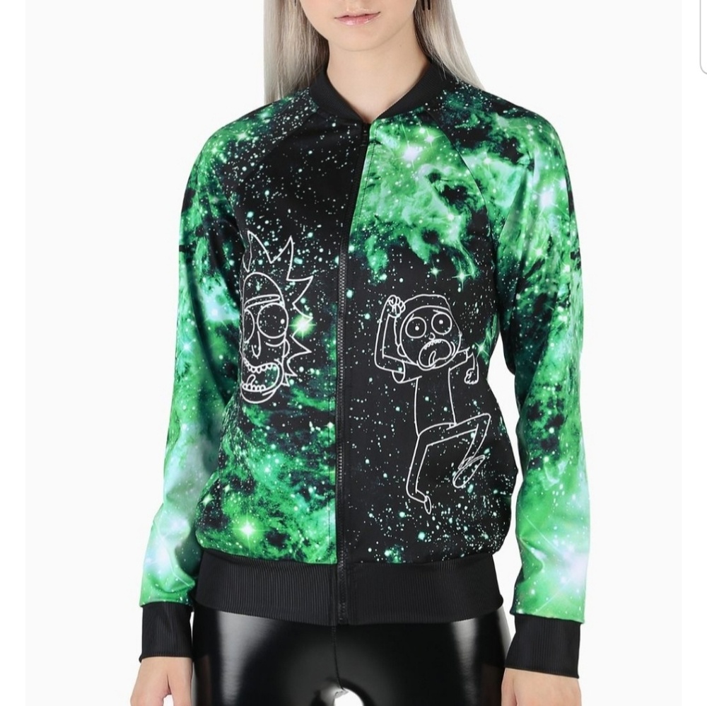 Wubba Lubba Dub Dub Raglan Bomber